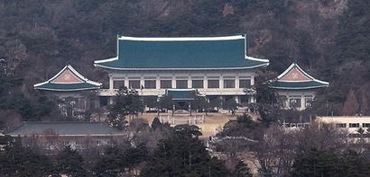 박근혜 대통령이 취임한 2013년 2월 25일 오후 청와대 전경. 사진=비즈한국DB