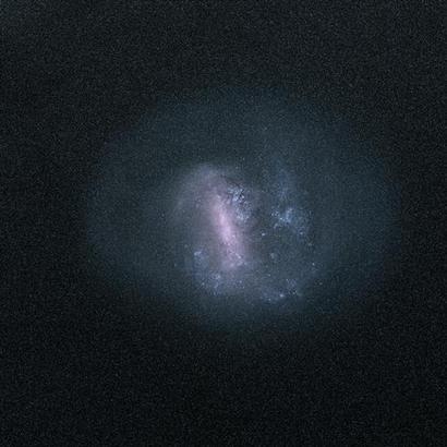 우리 은하 바로 옆에 있는 이웃한 왜소은하 대마젤란은하. 사진=ESA/NASA