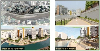 신통기획으로 선정된 쌍문동 724 일대 수변공간 조성 예시 이미지. 사진=서울특별시